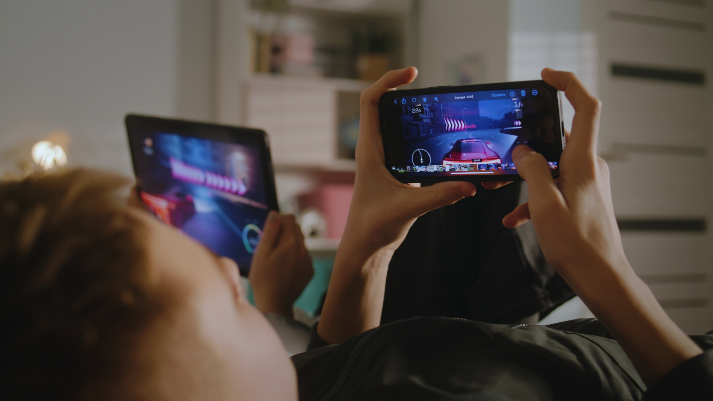 kinderen die gamen